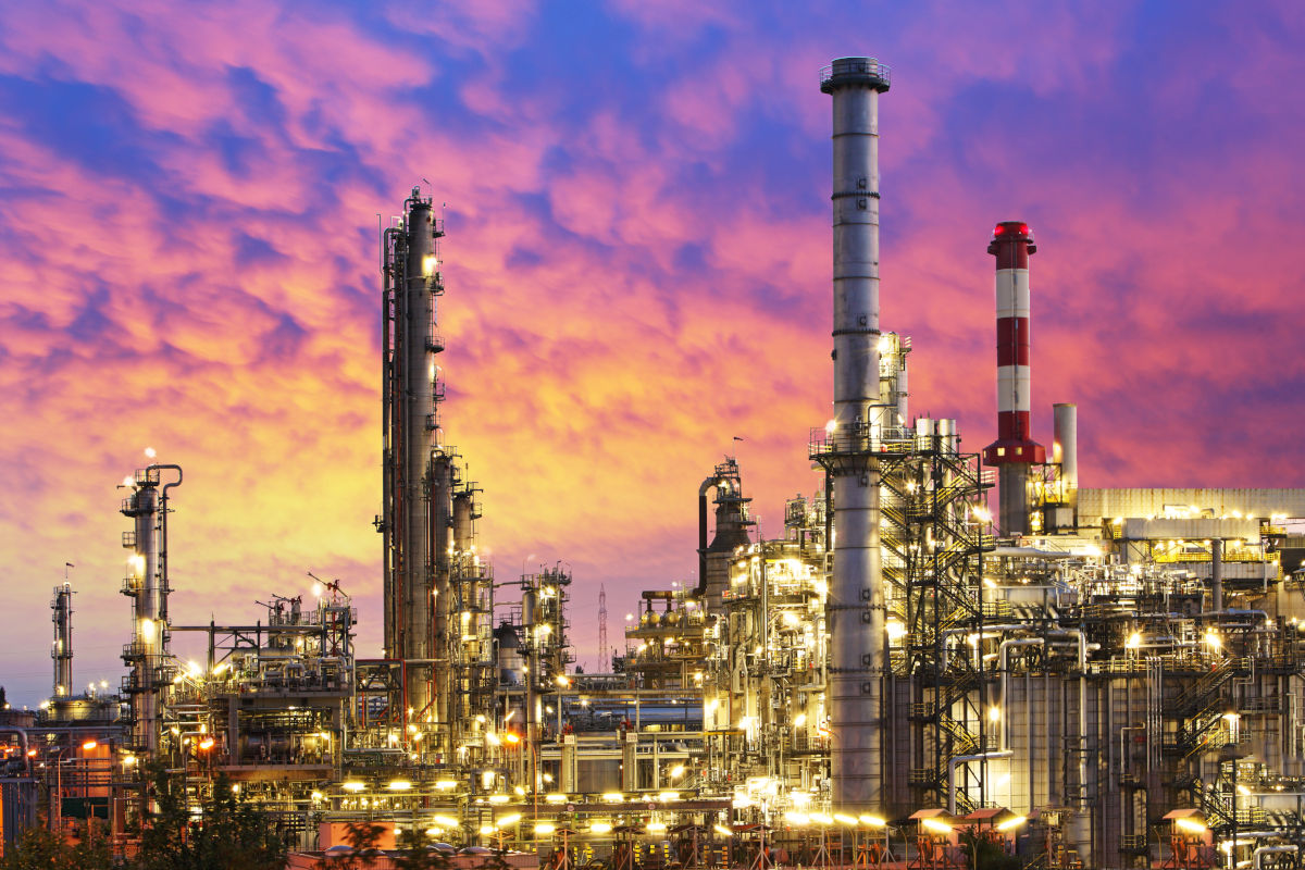 Oil Industry - refinery factory