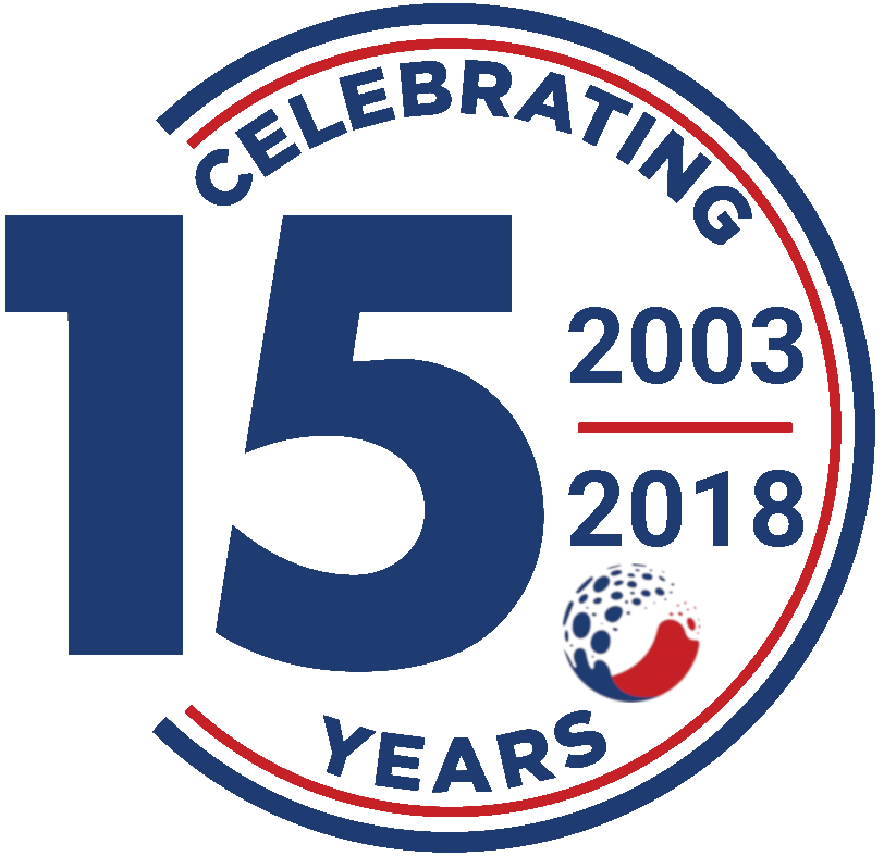 15 years anniversary celebrating